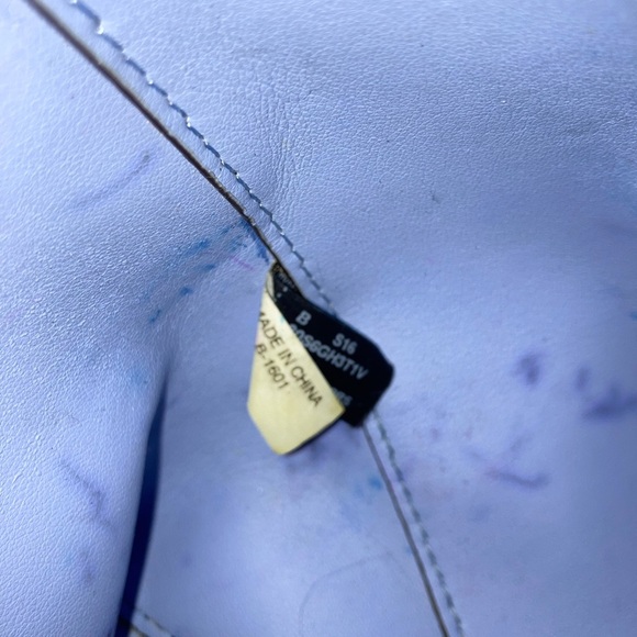 MICHAEL KORS CASSIE NAVY canvas tote - Picture 3 of 7